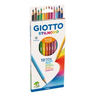Colori a matita Giotto Stilnovo 12 PZ