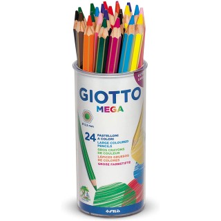 Colori a matita Giotto Mega 24 pz