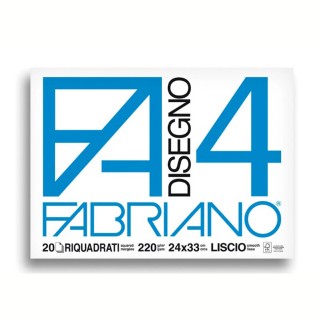 Album da disegno FABRIANO 24x33 Riquadrato Liscio